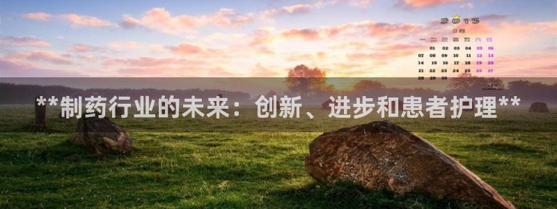 九游会老哥俱乐部官网首页：**制药行业的未来：创新、进步和患者护理**