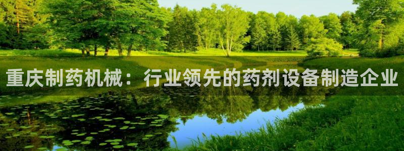 九游会老哥俱乐部官方网站：重庆制药机械：行业领先的药剂设备制